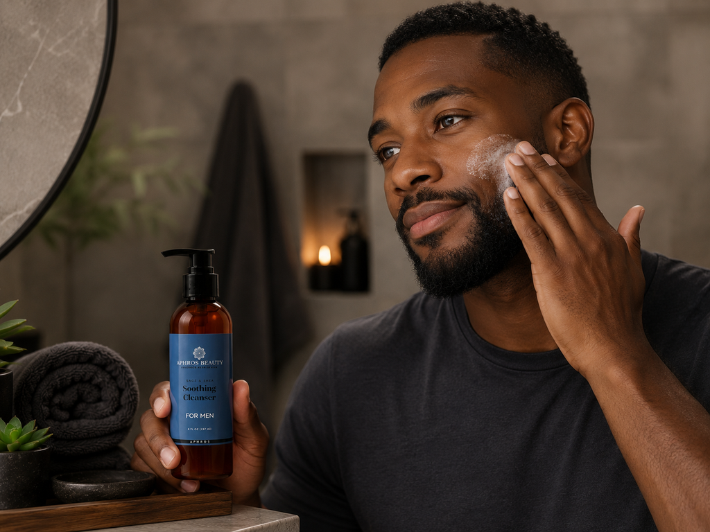 Men s’ Sage and Shea Soothing Cleanser